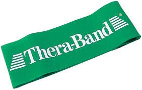 Thera Band&reg; Cilpveida vingro&scaron;anas gumija (zaļa) 45,5cm