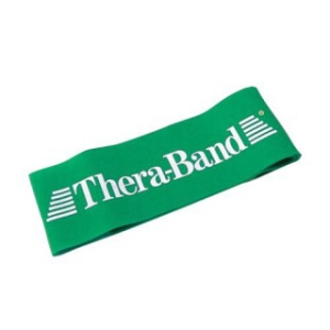 Thera Band&reg; Cilpveida vingro&scaron;anas gumija (zaļa) 20,5cm